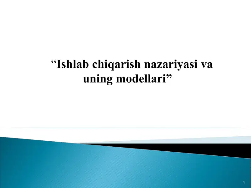 Product slide 1