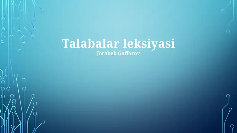 Product slide 1