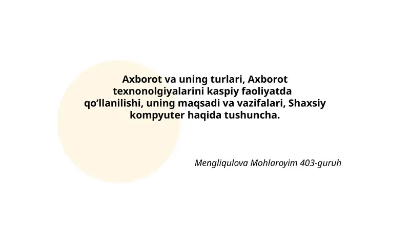 Product slide 1