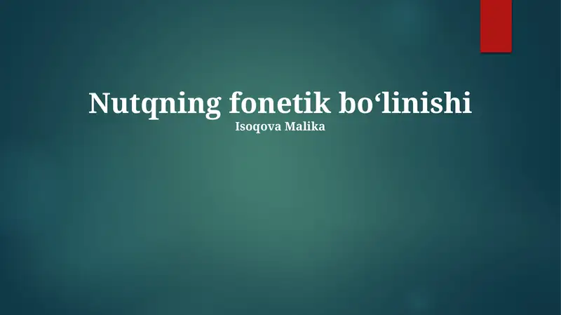 Product slide 1