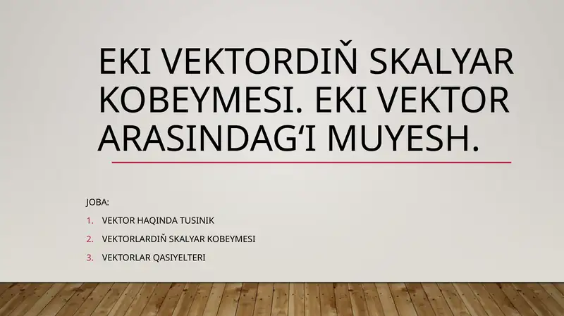 Product slide 1