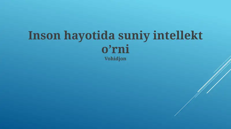 Product slide 1