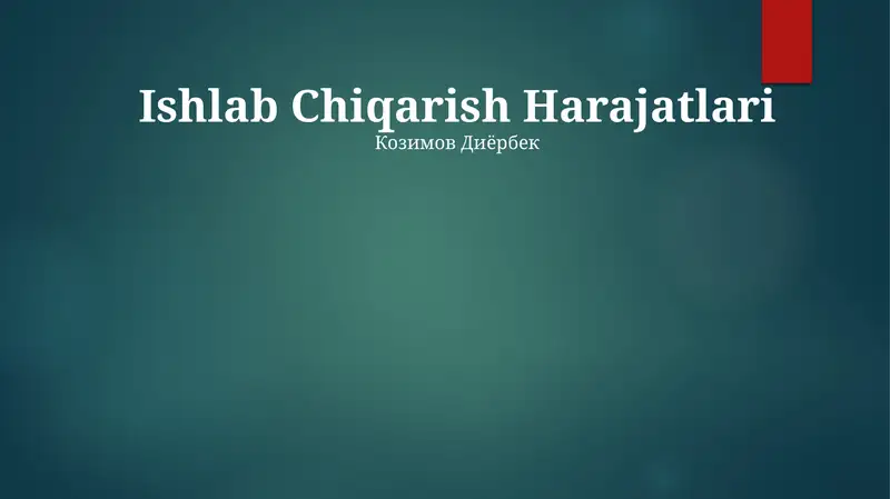 Product slide 1