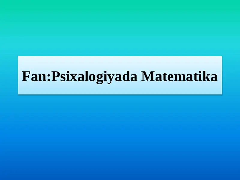 Product slide 1