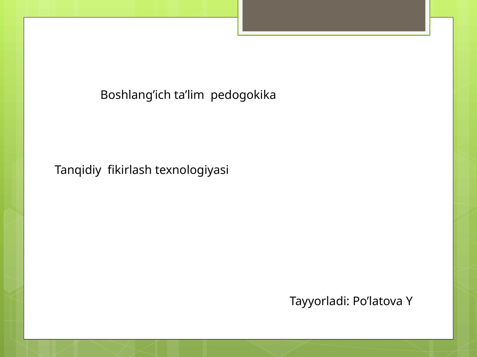 Product slide 1