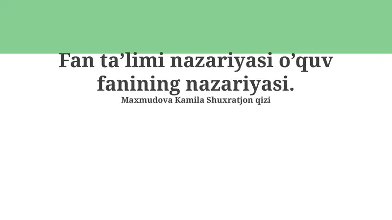 Product slide 1