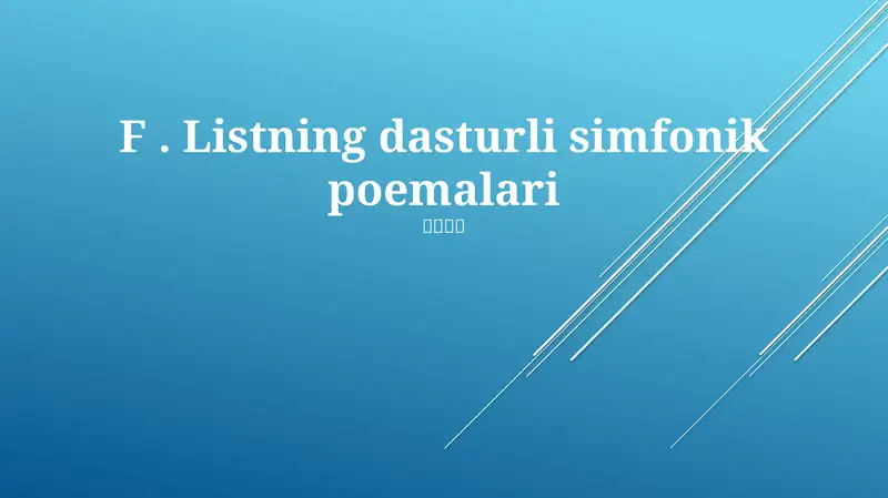 Product slide 1