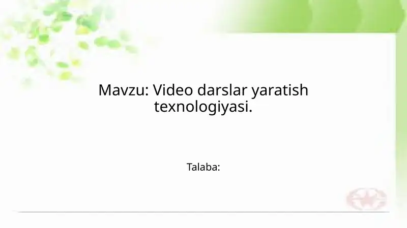 Product slide 1