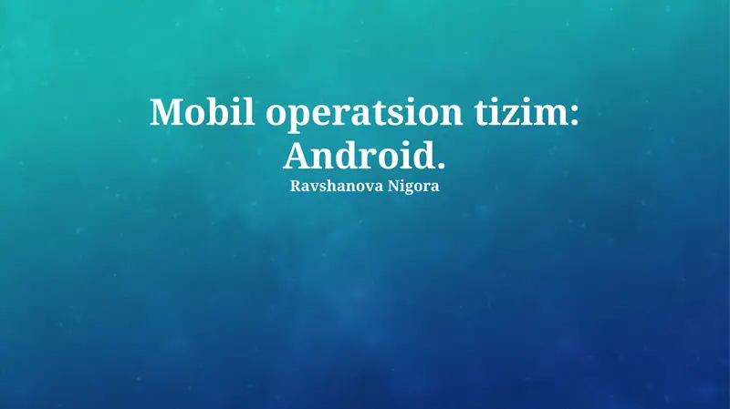 Product slide 1