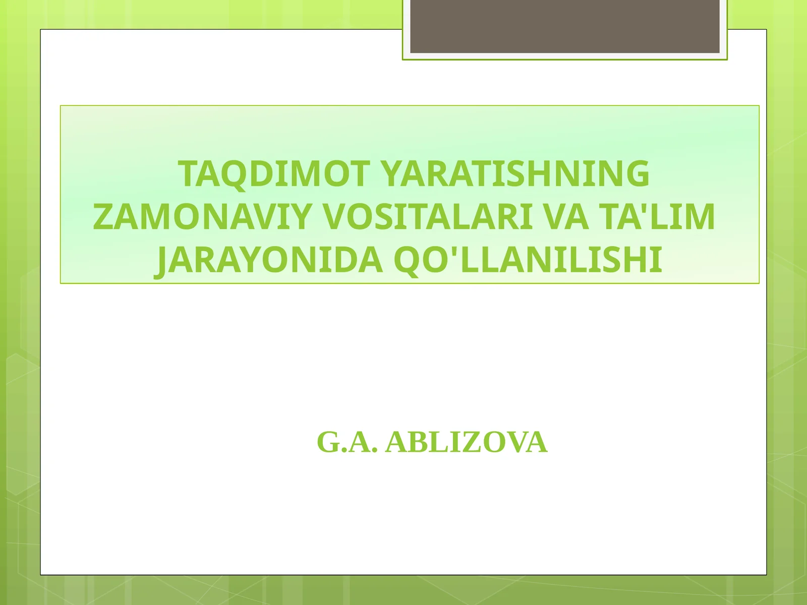 Product slide 1