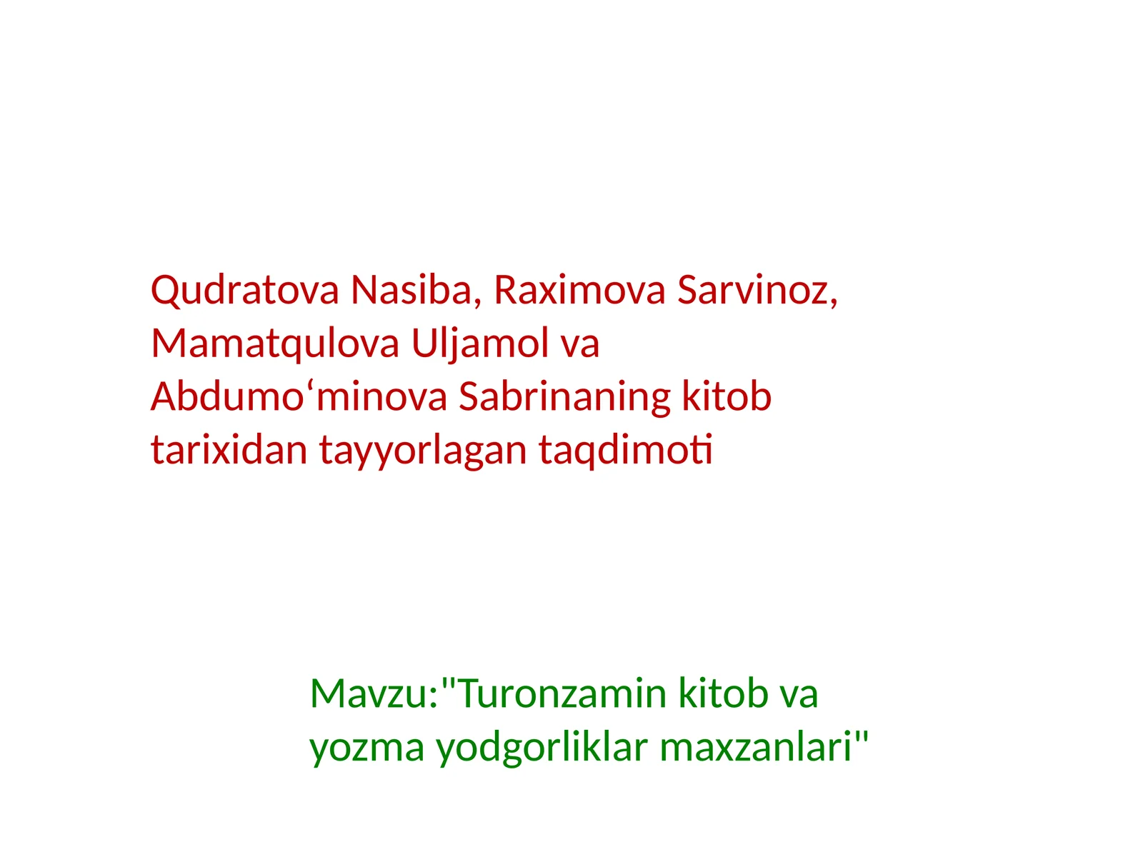 Product slide 1
