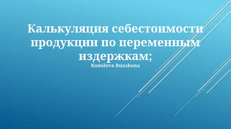 Product slide 1