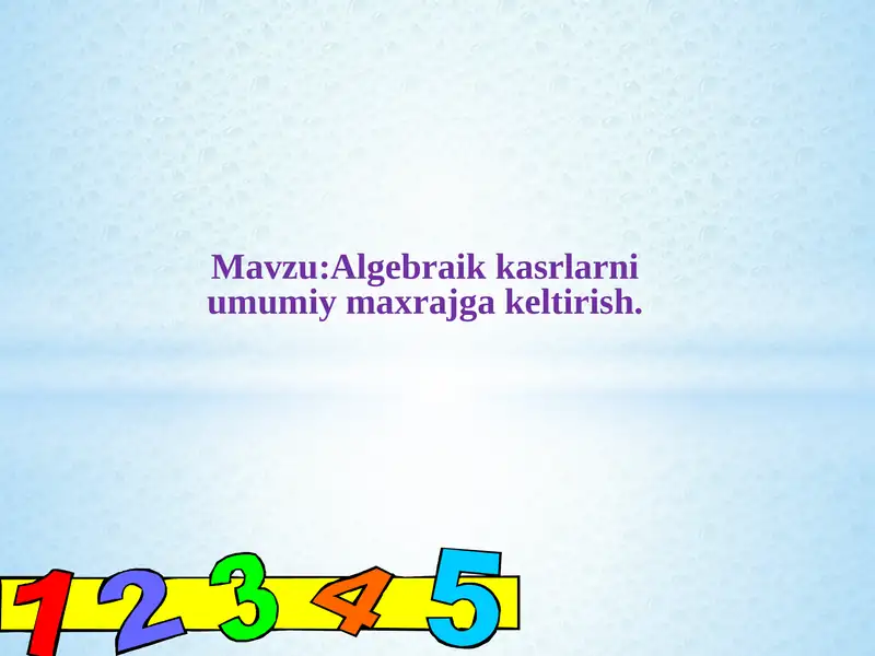 Product slide 1
