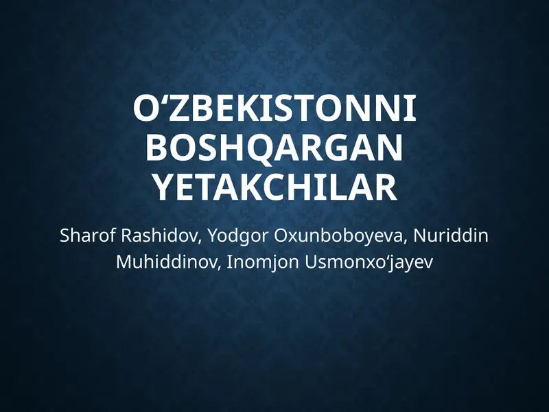 Product slide 1