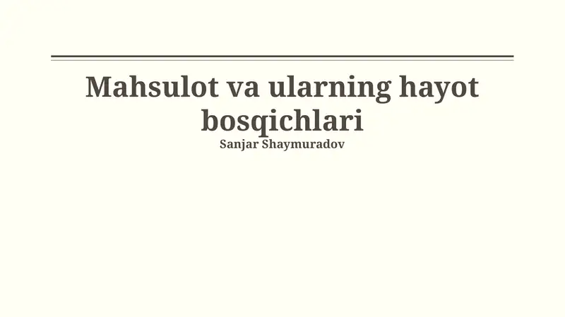 Product slide 1