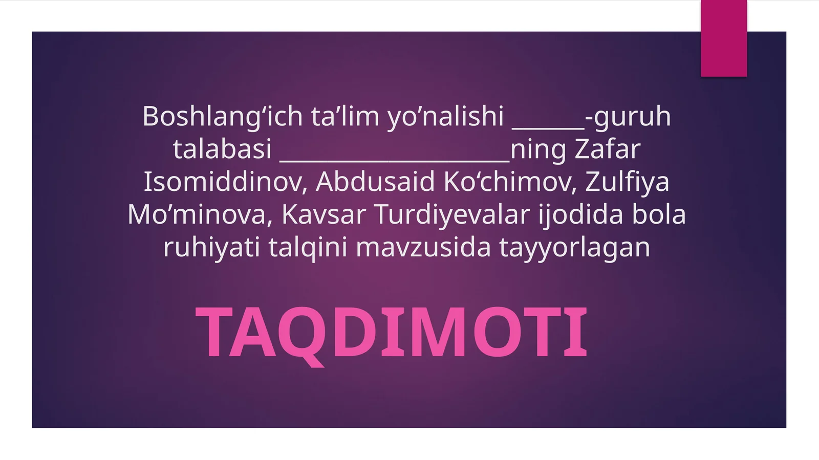 Product slide 1