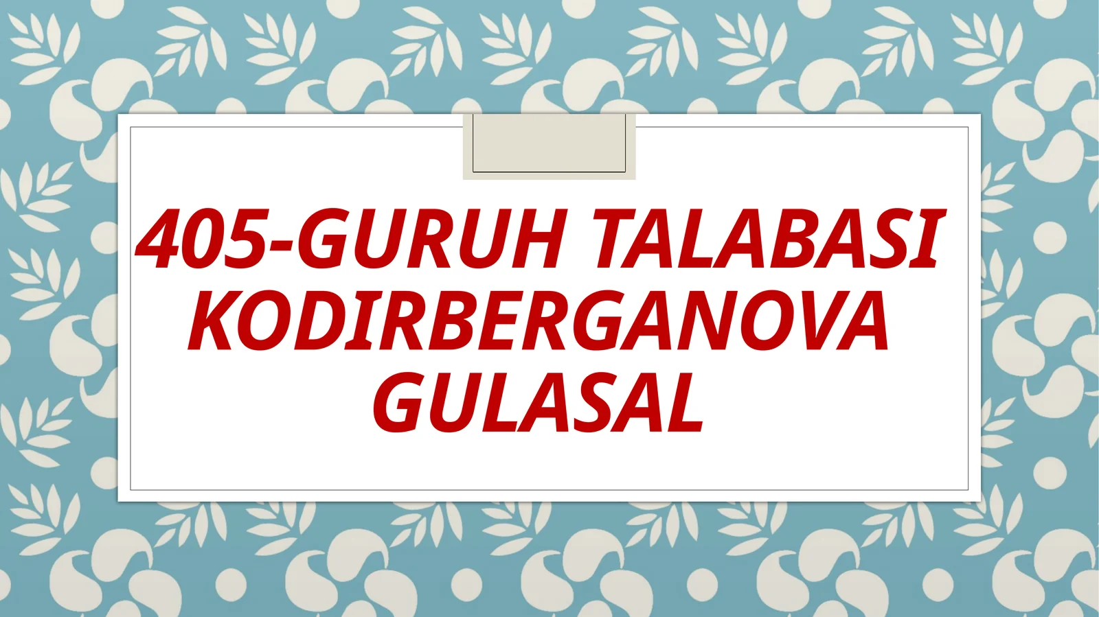 Product slide 1
