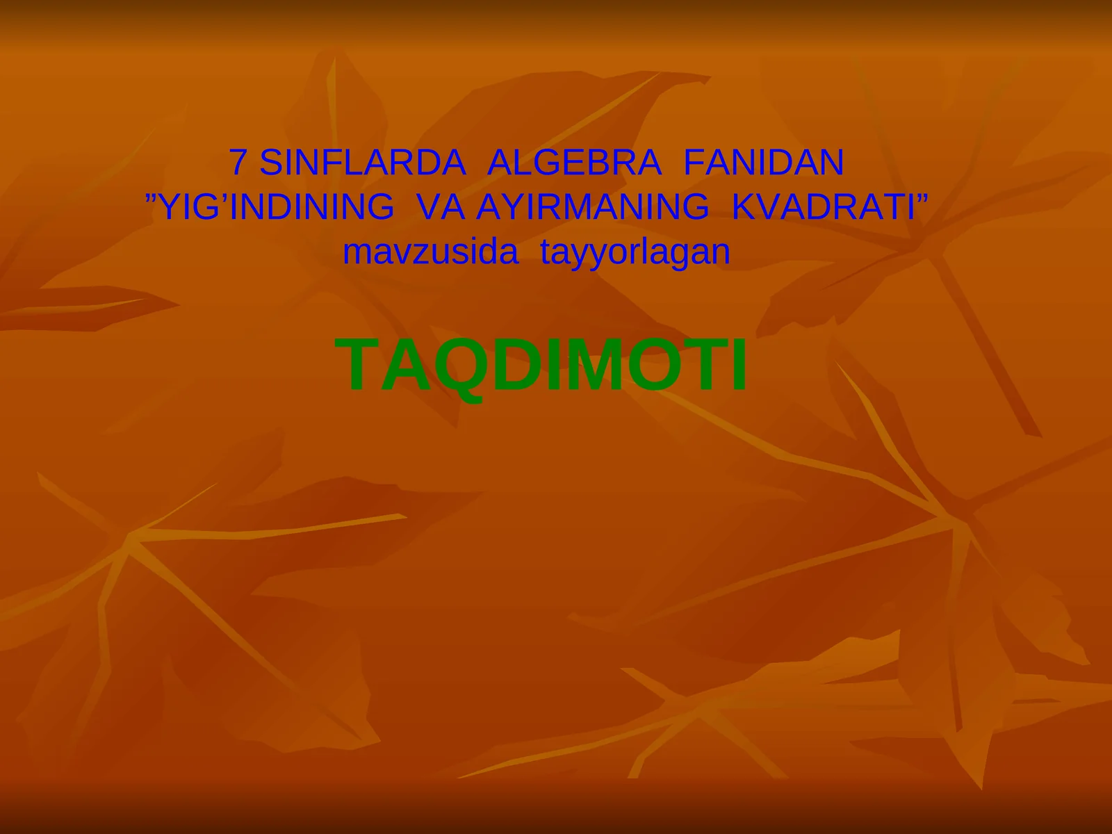 Product slide 1