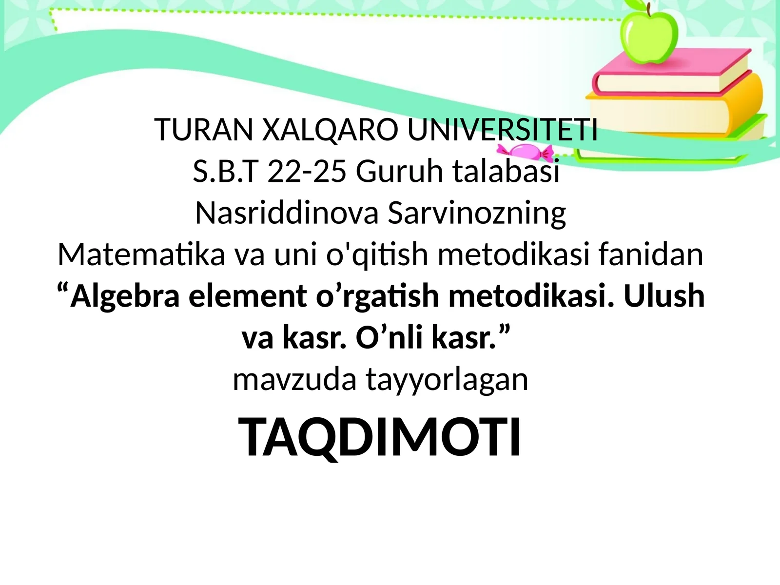 Product slide 1