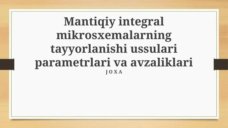 Product slide 1
