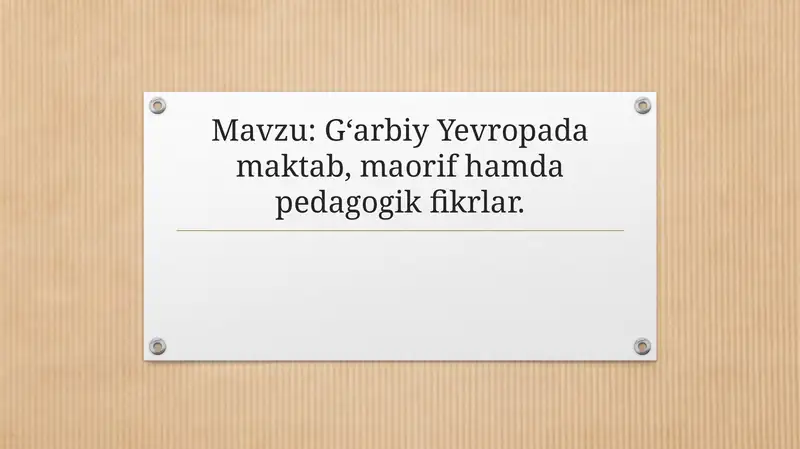 Product slide 1