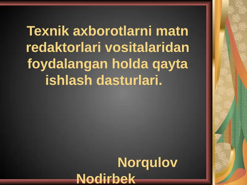 Product slide 1
