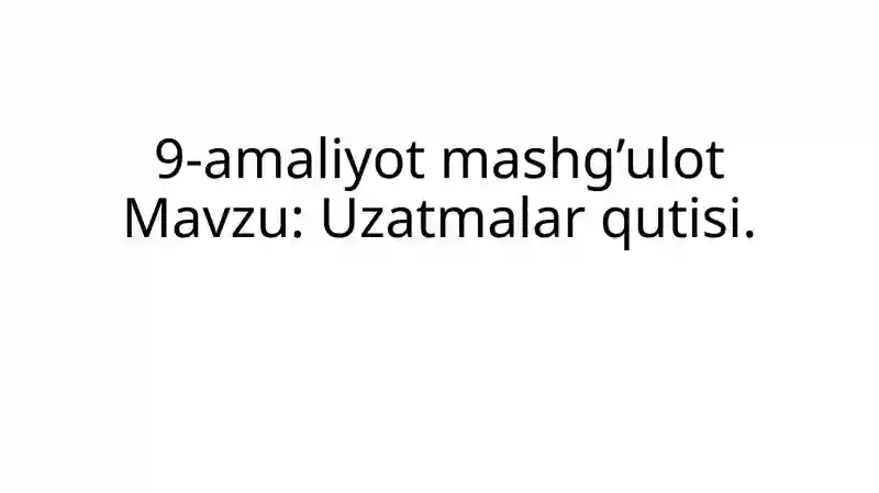Product slide 1