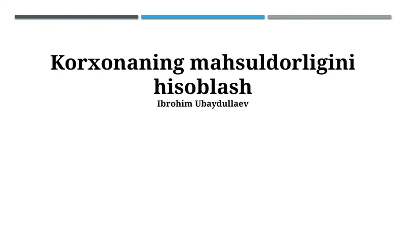 Product slide 1