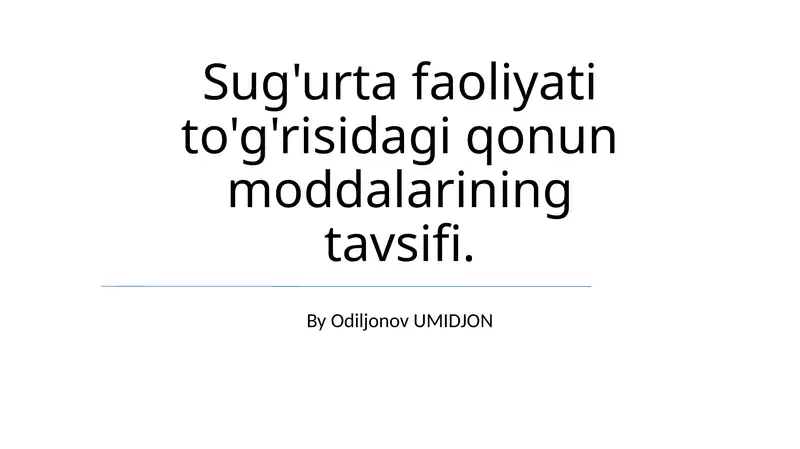 Product slide 1