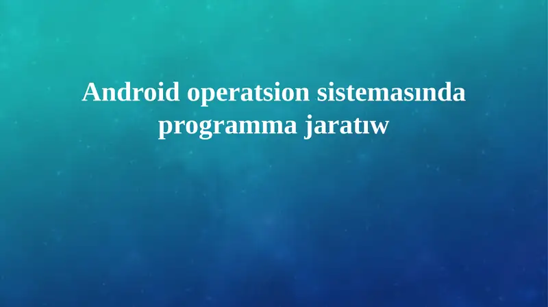 Product slide 1