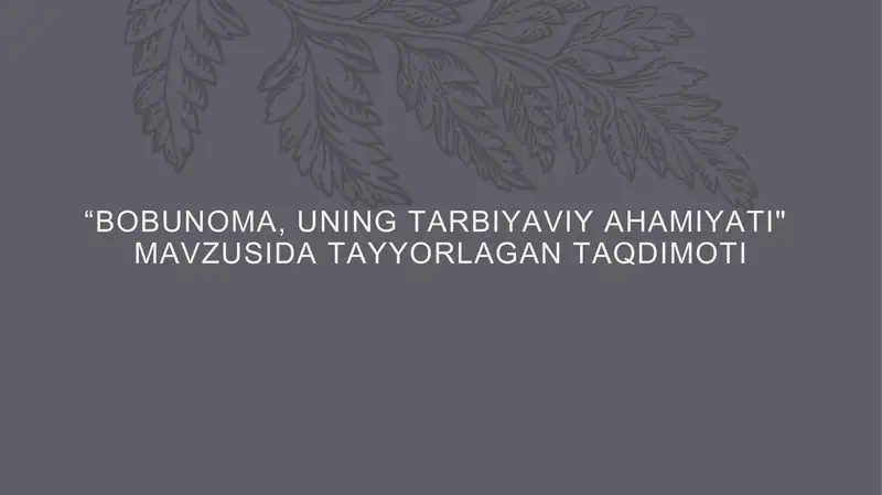 Product slide 1