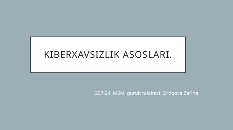 Product slide 1