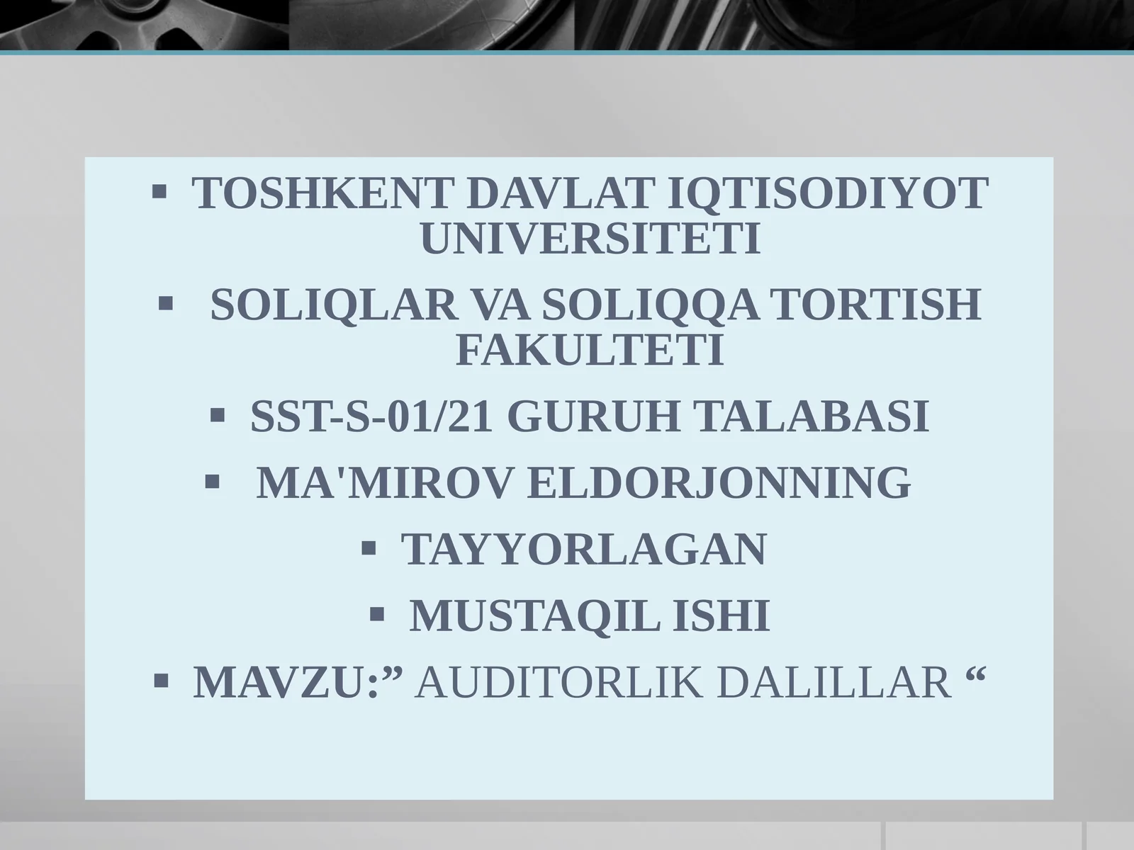 Product slide 1