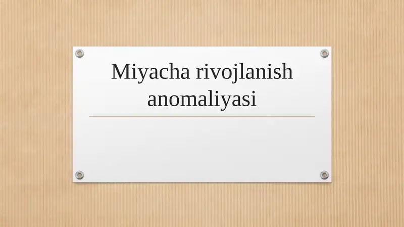 Product slide 1