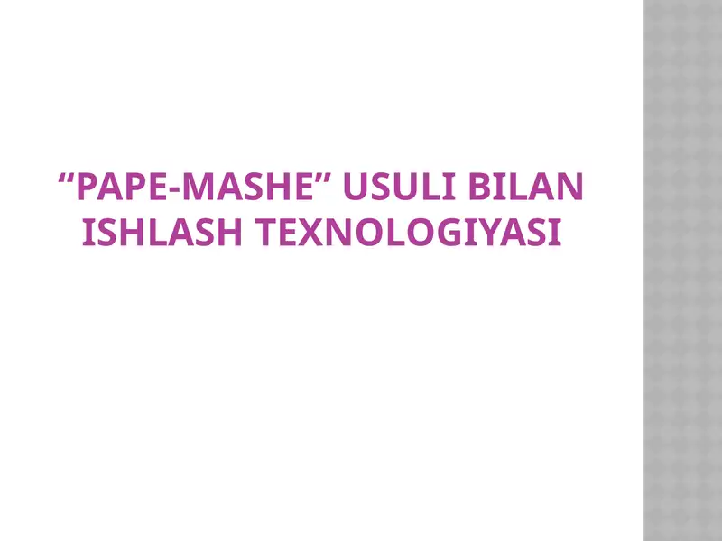 Product slide 1