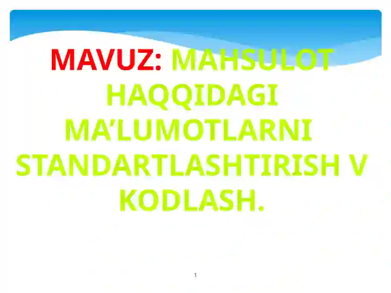 Product slide 1