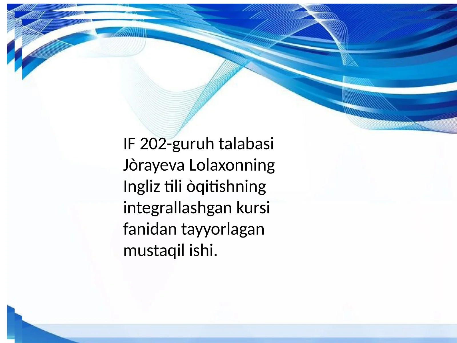 Product slide 1