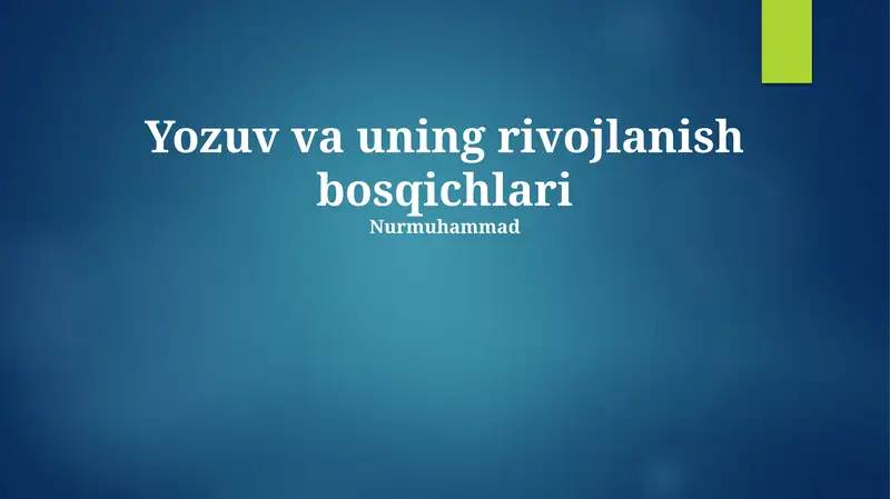 Product slide 1
