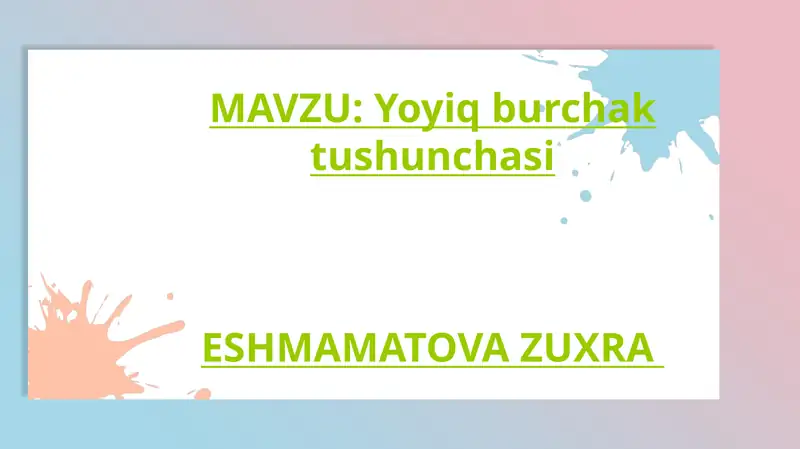 Product slide 1
