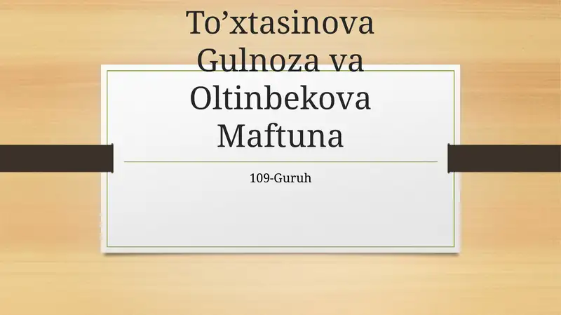 Product slide 1