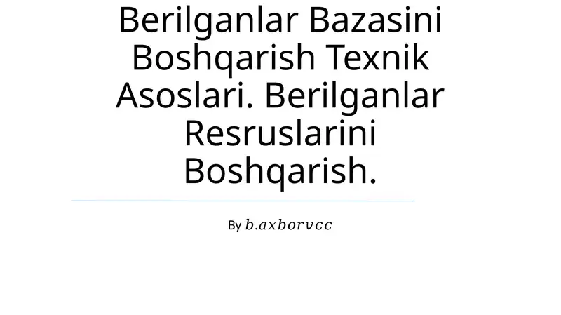 Product slide 1