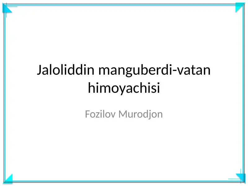 Product slide 1