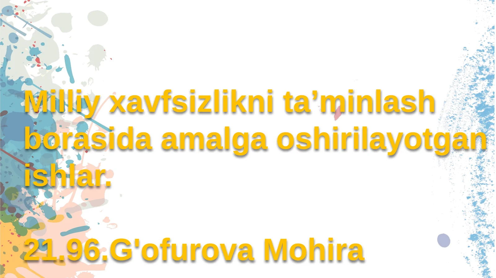 Product slide 1