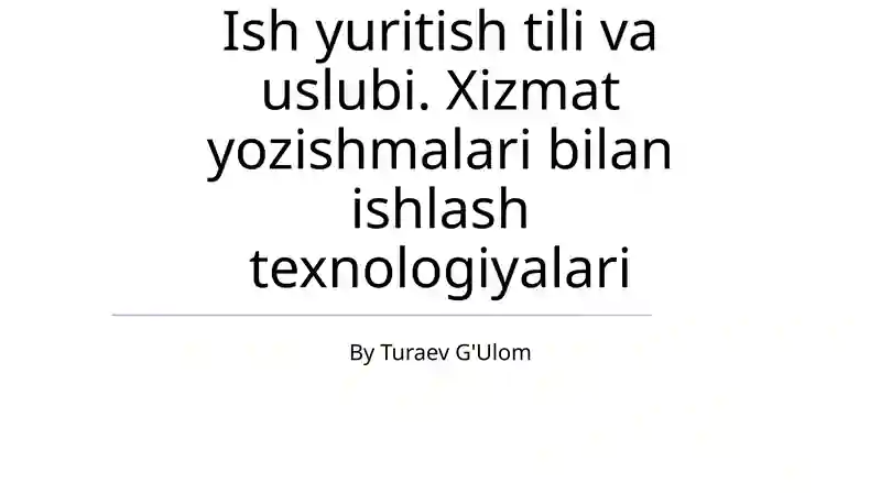Product slide 1