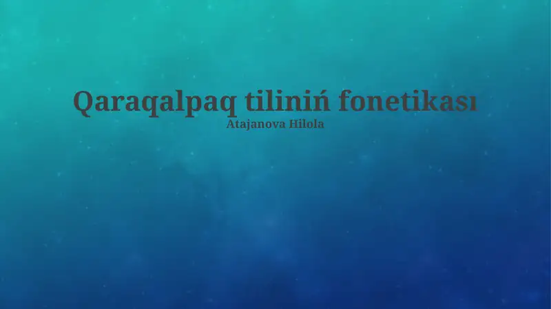 Product slide 1