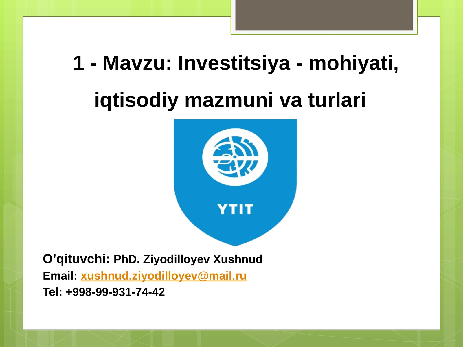 Product slide 1