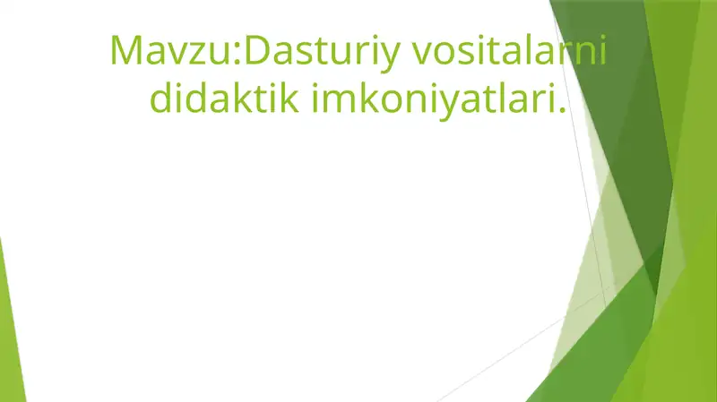 Product slide 1