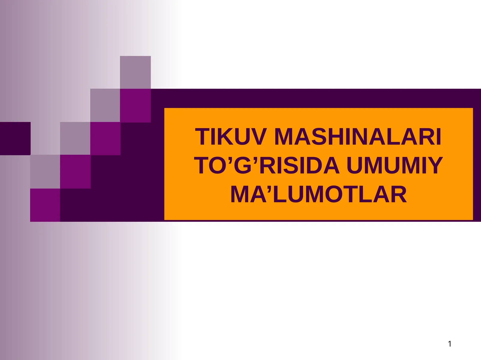 Product slide 1