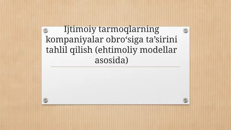 Product slide 1