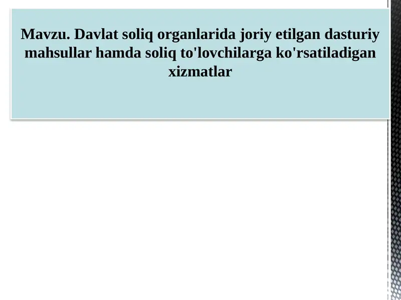 Product slide 1